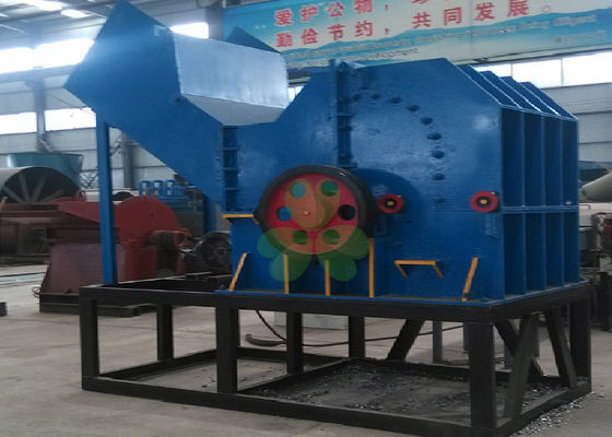 中国 プルトップ/ペンキのための青く小さい屑鉄の粉砕機機械はバケツでくみます サプライヤー