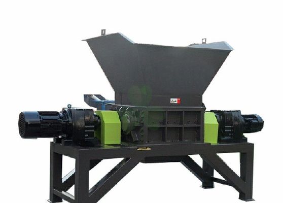 中国 産業プラスチック シュレッダー機械不用なリサイクルの粉砕機ZQ 350×2の減力剤のタイプ サプライヤー